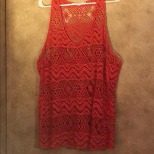 Women’s crocheted tank